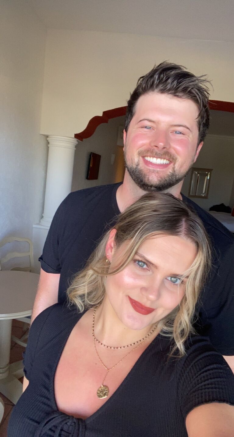 Our first solo vacation together in Cabo.