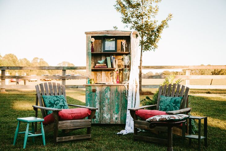 Coffee Shop Inspired Outdoor Wedding