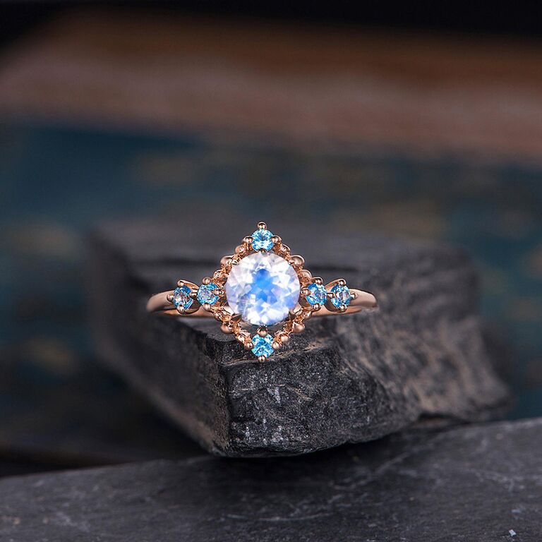 Meaning of moonstone sale engagement ring