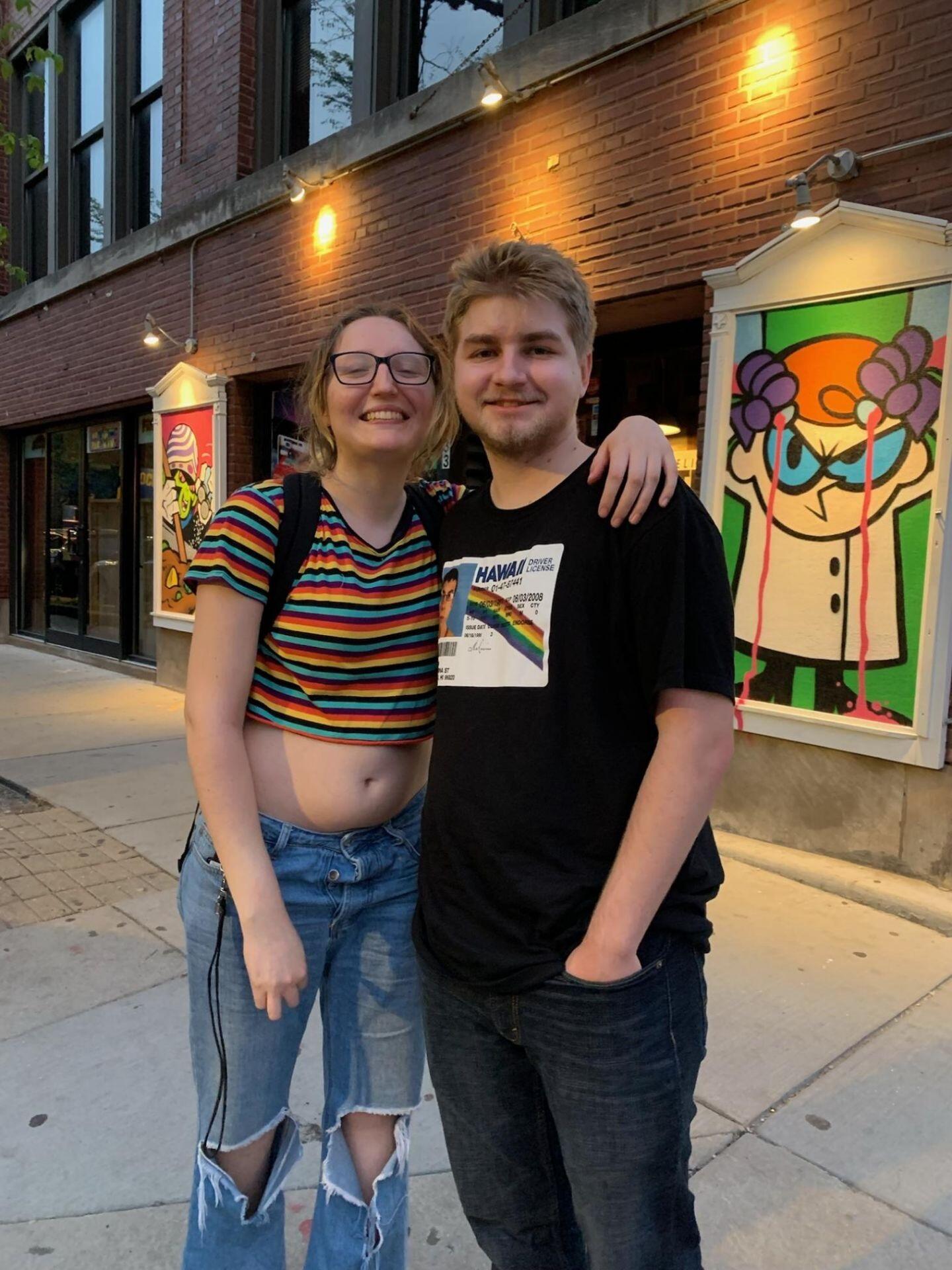At Replay Lincoln Park (a bar we frequent)