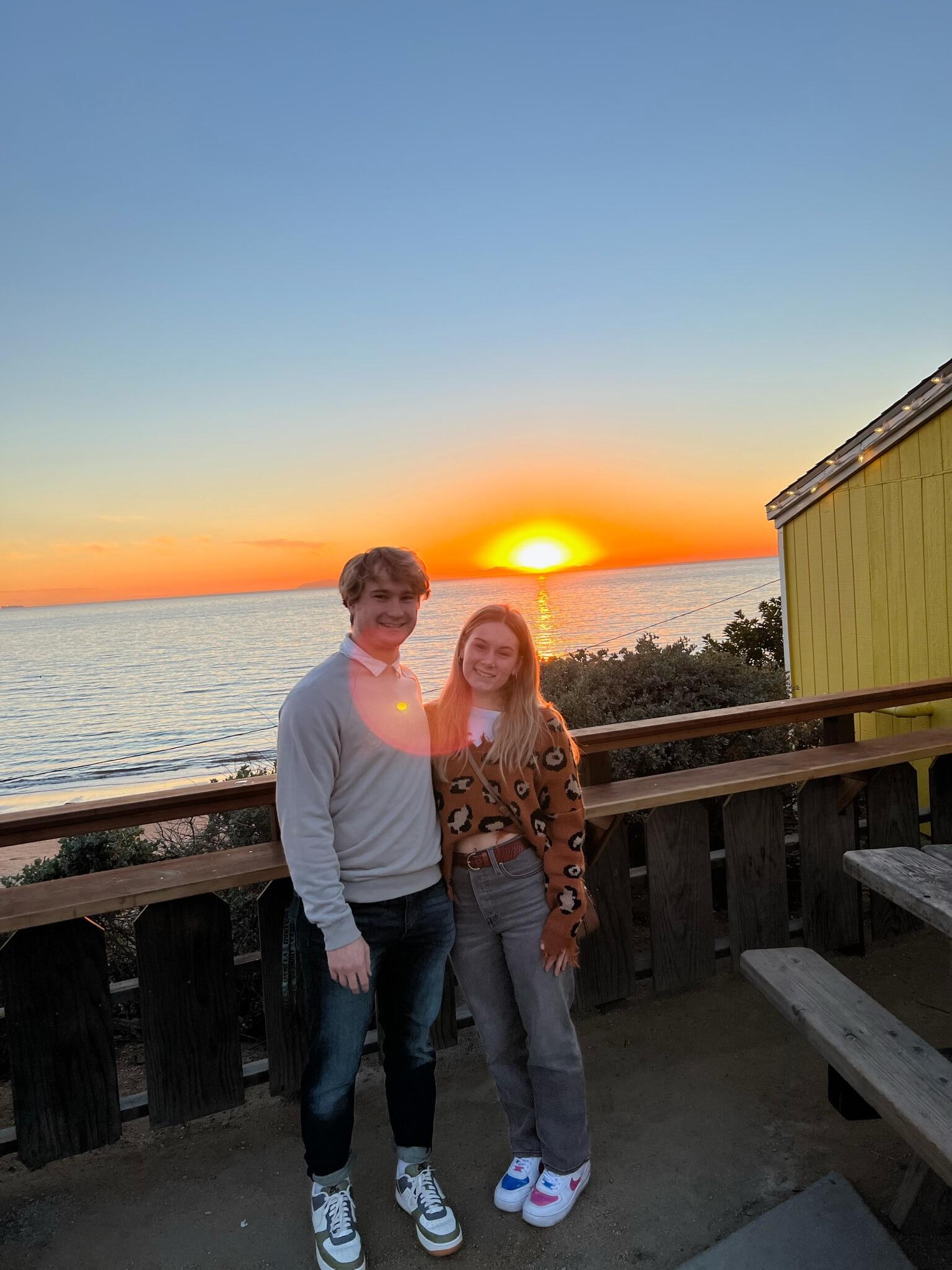 Back in California and loving the beach.