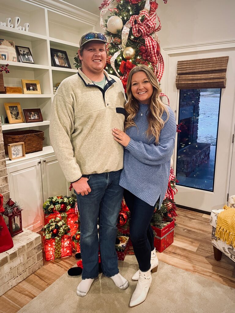 We’ve spent all of our holidays together with our sweet families. 