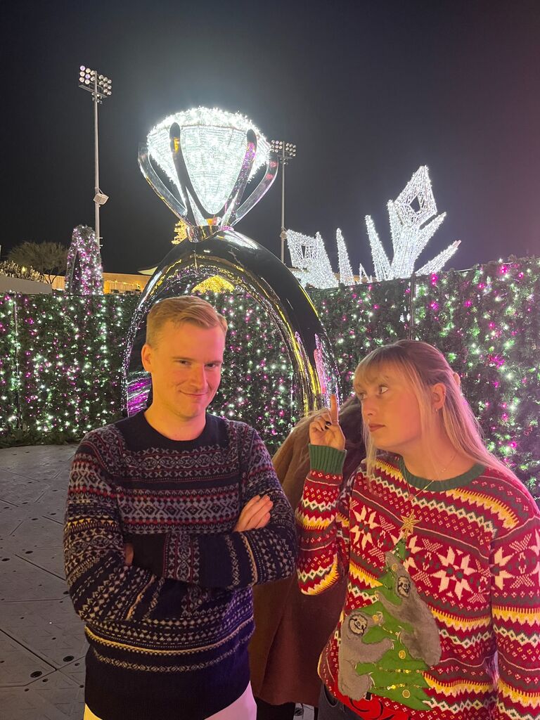 Caitlyn dropping hints not knowing that Connor had already planned the proposal!