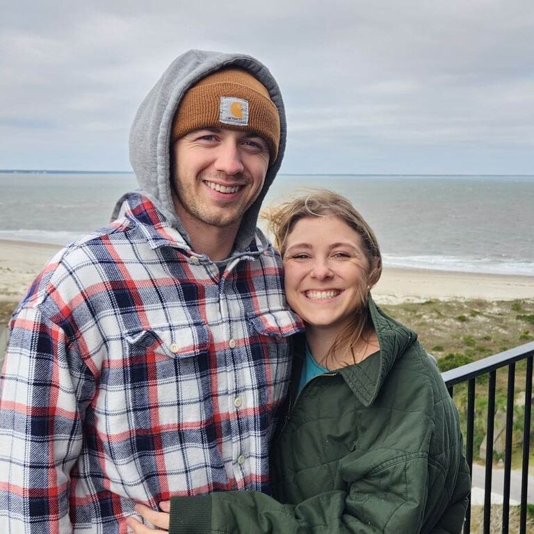 Karlie visited Ben in Savannah and we climbed the Tybee Island lighthouse! Fun fact: our hobby living near the ocean was searching the beach for shark teeth lol we have hundreds of them