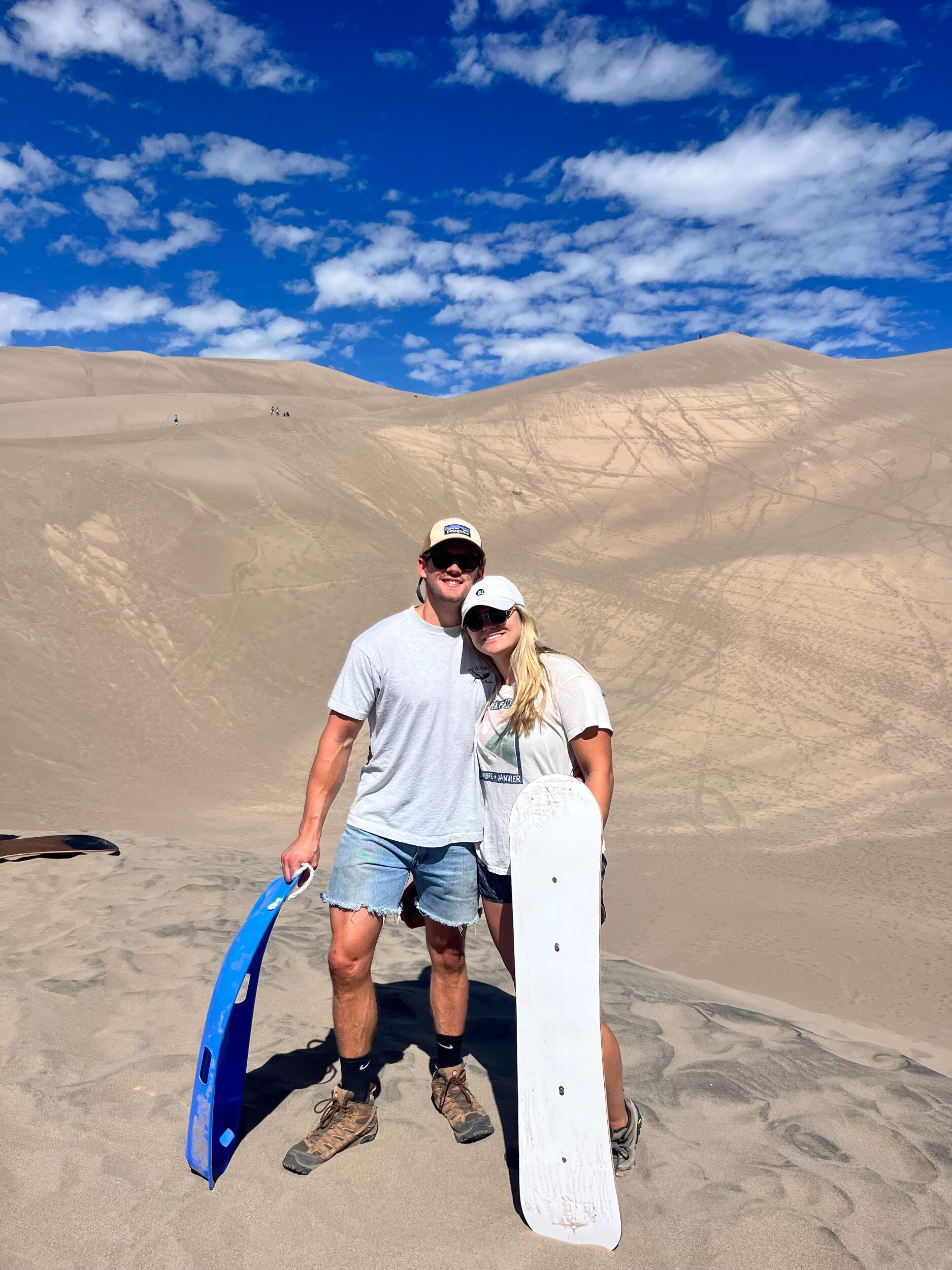 Maddy and Alec enjoyed an annual Colorado Smart Trip camping weekend at the Great Sand Dunes National Park.