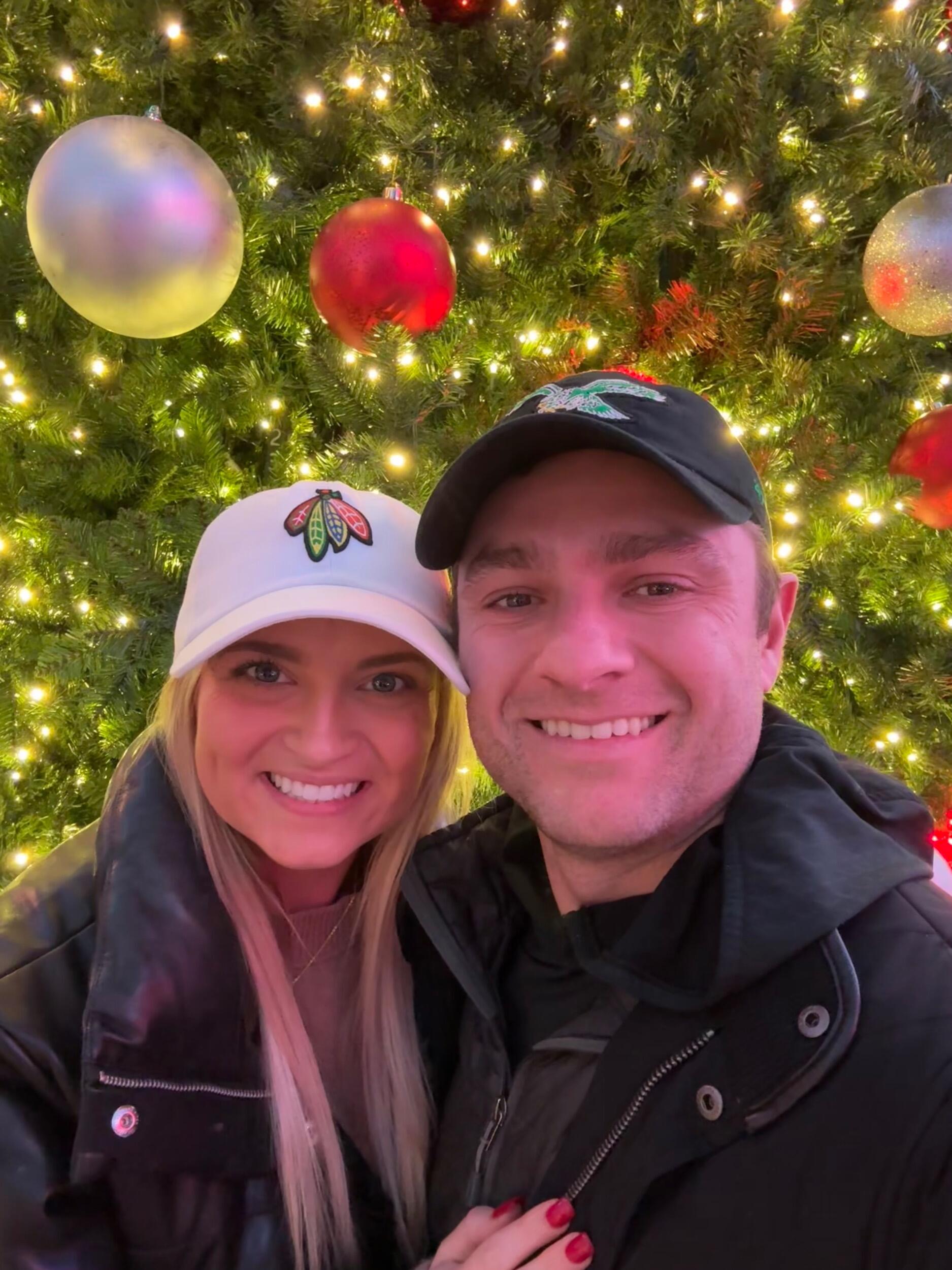 Sarah moved into her own apartment downtown to be closer to Ryan. We couldn’t help but want to spend time together. Ryan took Sarah to multiple sporting events. Blackhawks games being on the top of the list. And plenty of cubs games during the summer!

