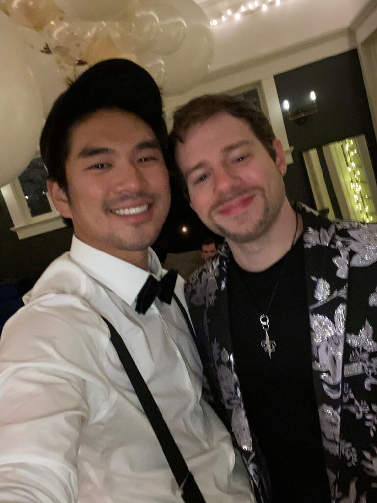 “My thoughts will echo your name until I see you again.” - We started casually dating in October 2019. But when Matthew surprised Eddie at Penn House’s “roaring 20’s” party, we knew this was going to be an adventure. 