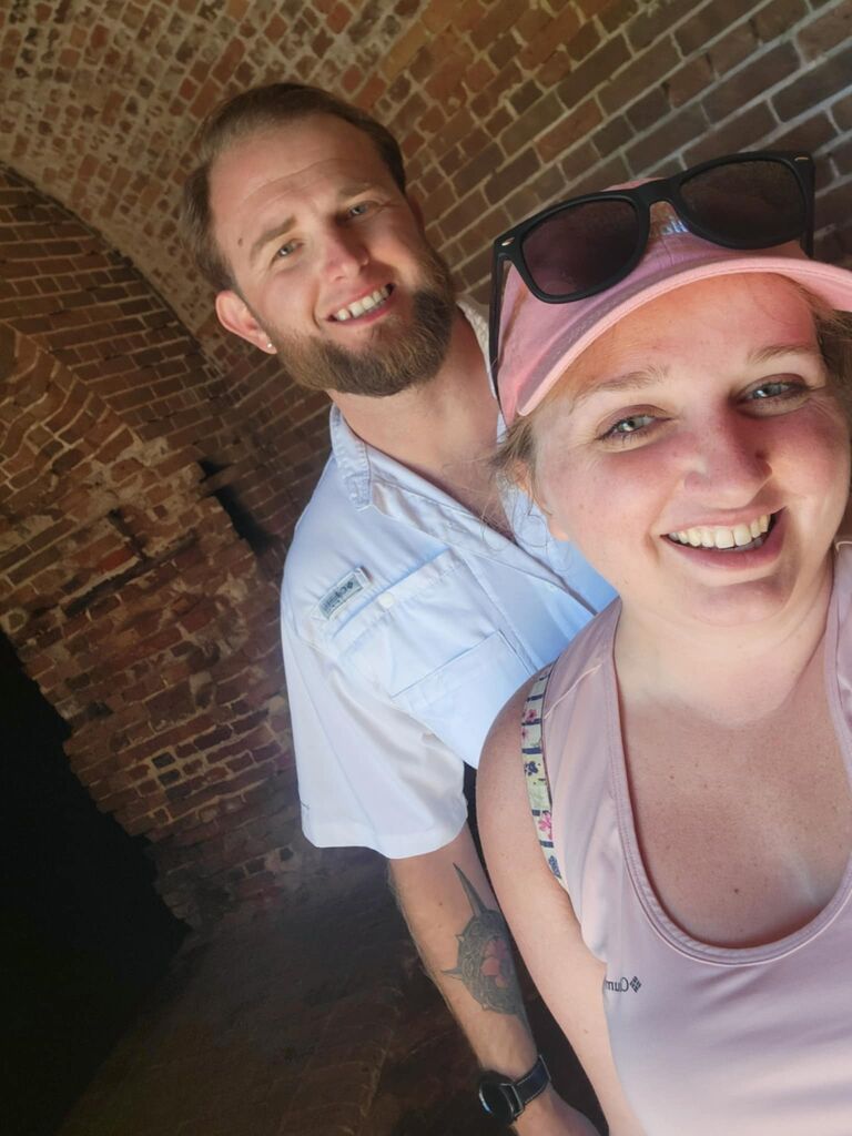 Exploring a Fort in Gulf Shores
