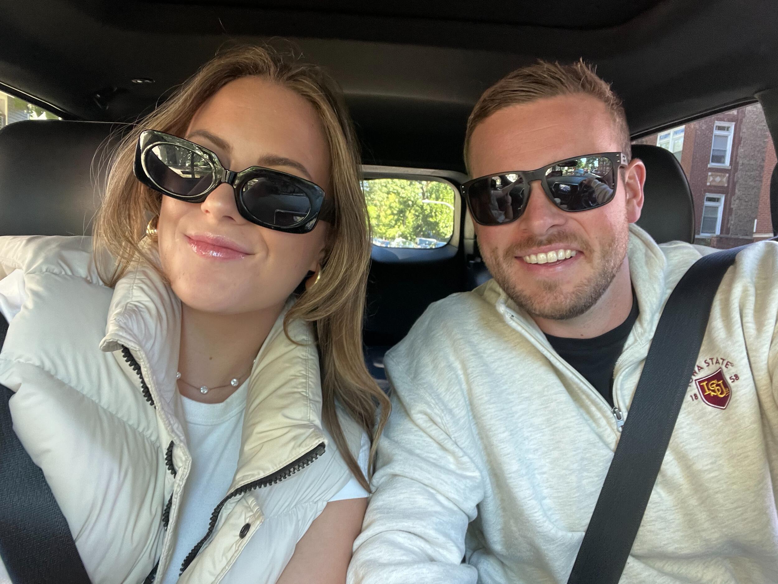 Molly and Joe decided to move in together in Logan Square, Chicago, at Joe's condo. It was the best thing that could have happened for their relationship, and they realized they were compatible in terms of both their future goals and lifestyle.