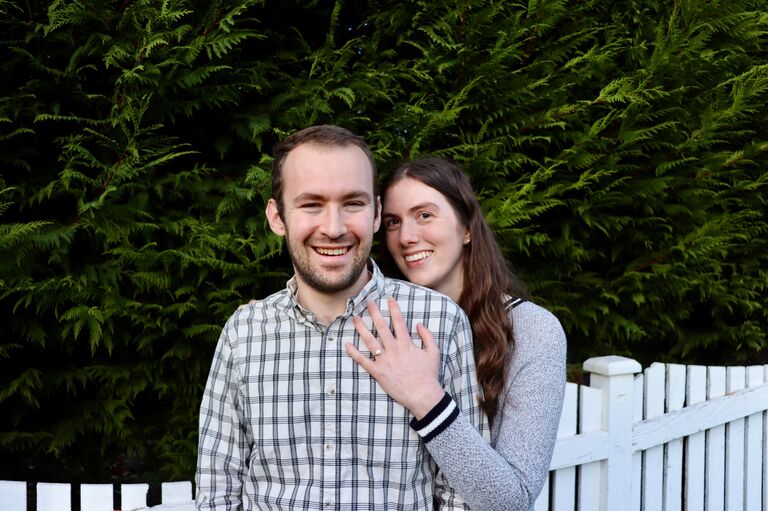Tim and Allison got engaged!

Tim proposed on the same street corner in Pike Place Market where he said goodbye after their first date exactly four years earlier!
