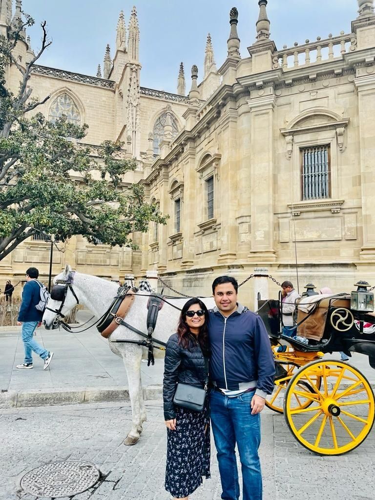 At the end of the weekend, the cupid had stuck to both of us and Brinda asked Udit to meet her parents during his trip to India..