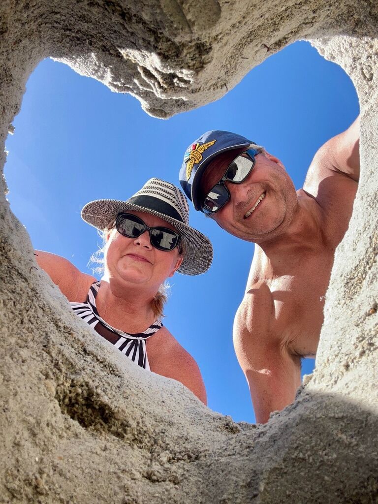 One of our favorite beaches, Sand Key Beach, FL.