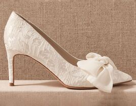 lace wedding shoes