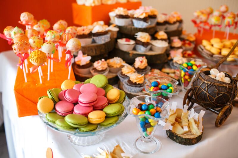 Candy Bar Prom Themed Birthday Party Idea
