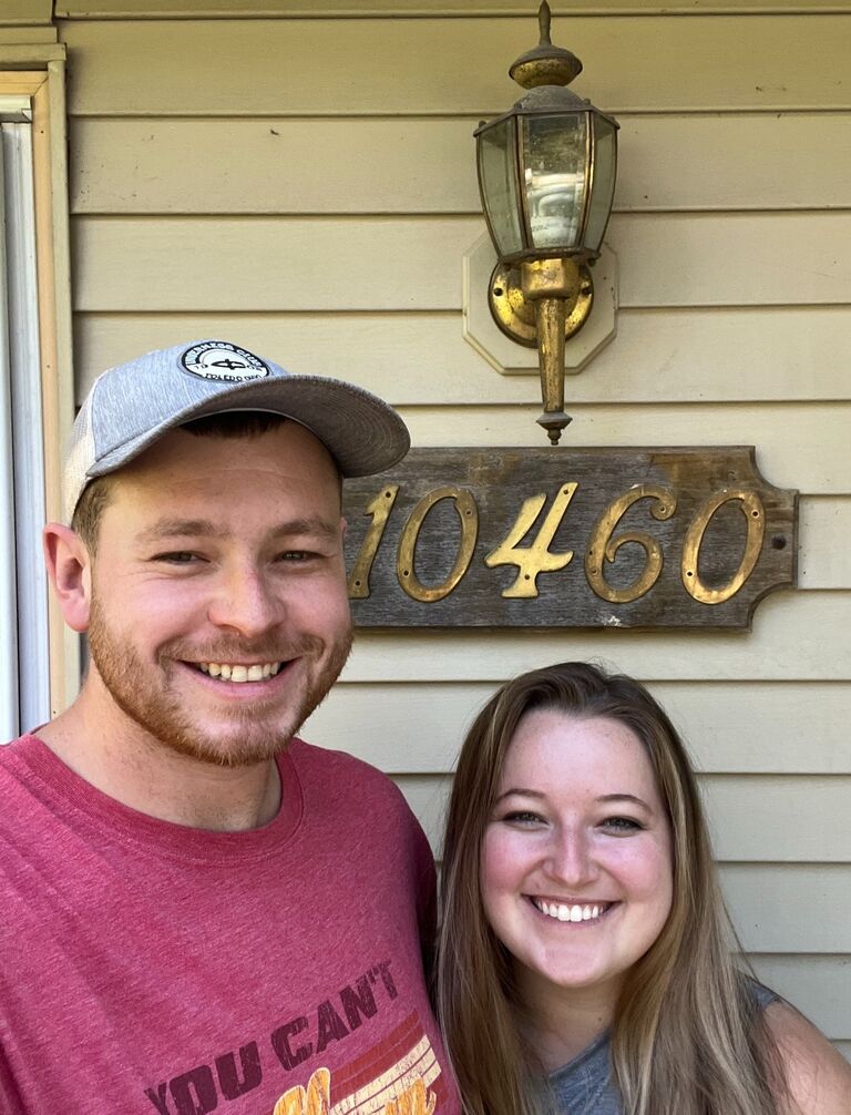 We finally moved into our first home together on Kenrich Ave in Brighton.