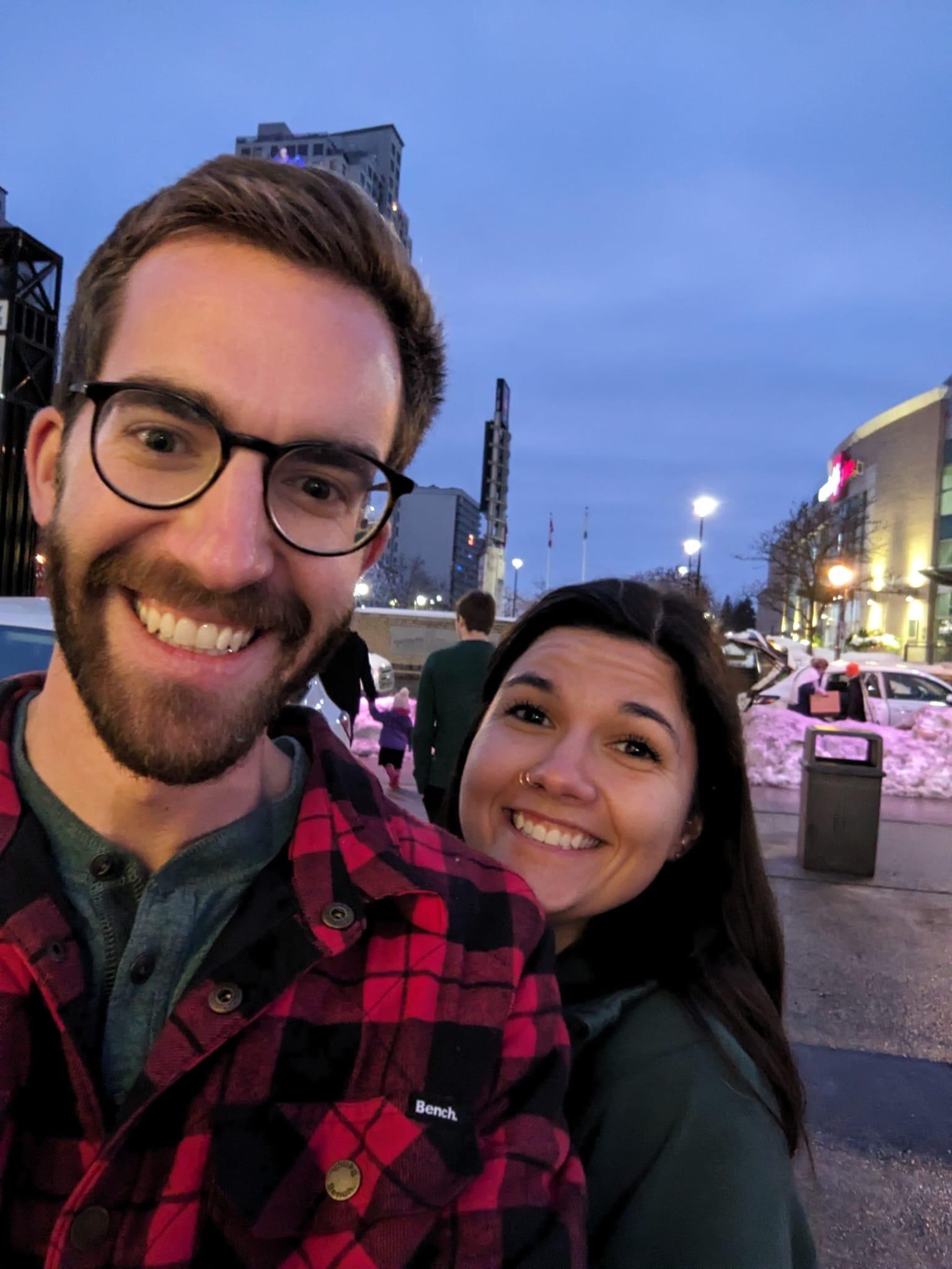 Spent the evening at a Christmas market with friends and saw the Lighting of the Lights