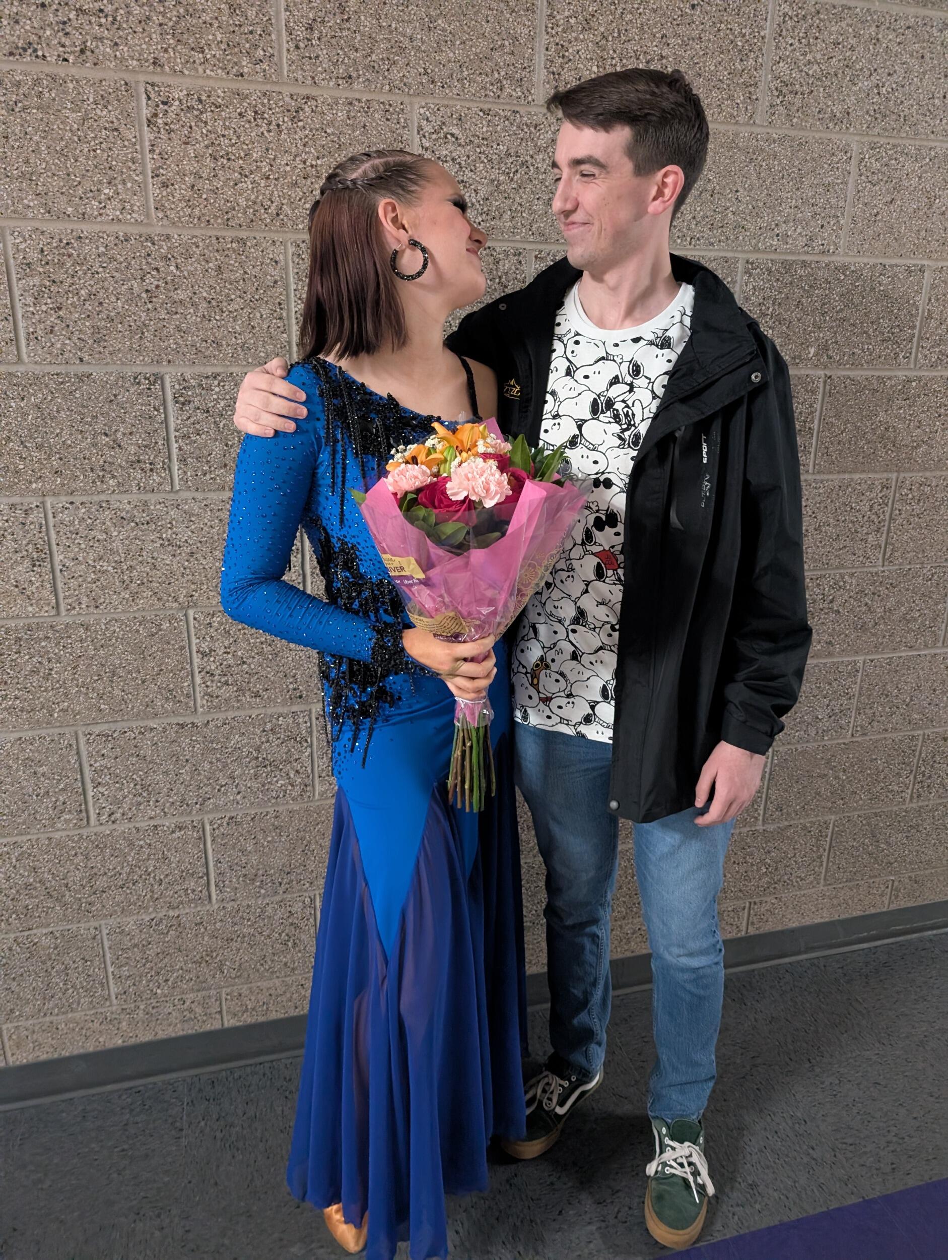 Levi's first time watching Allie dance