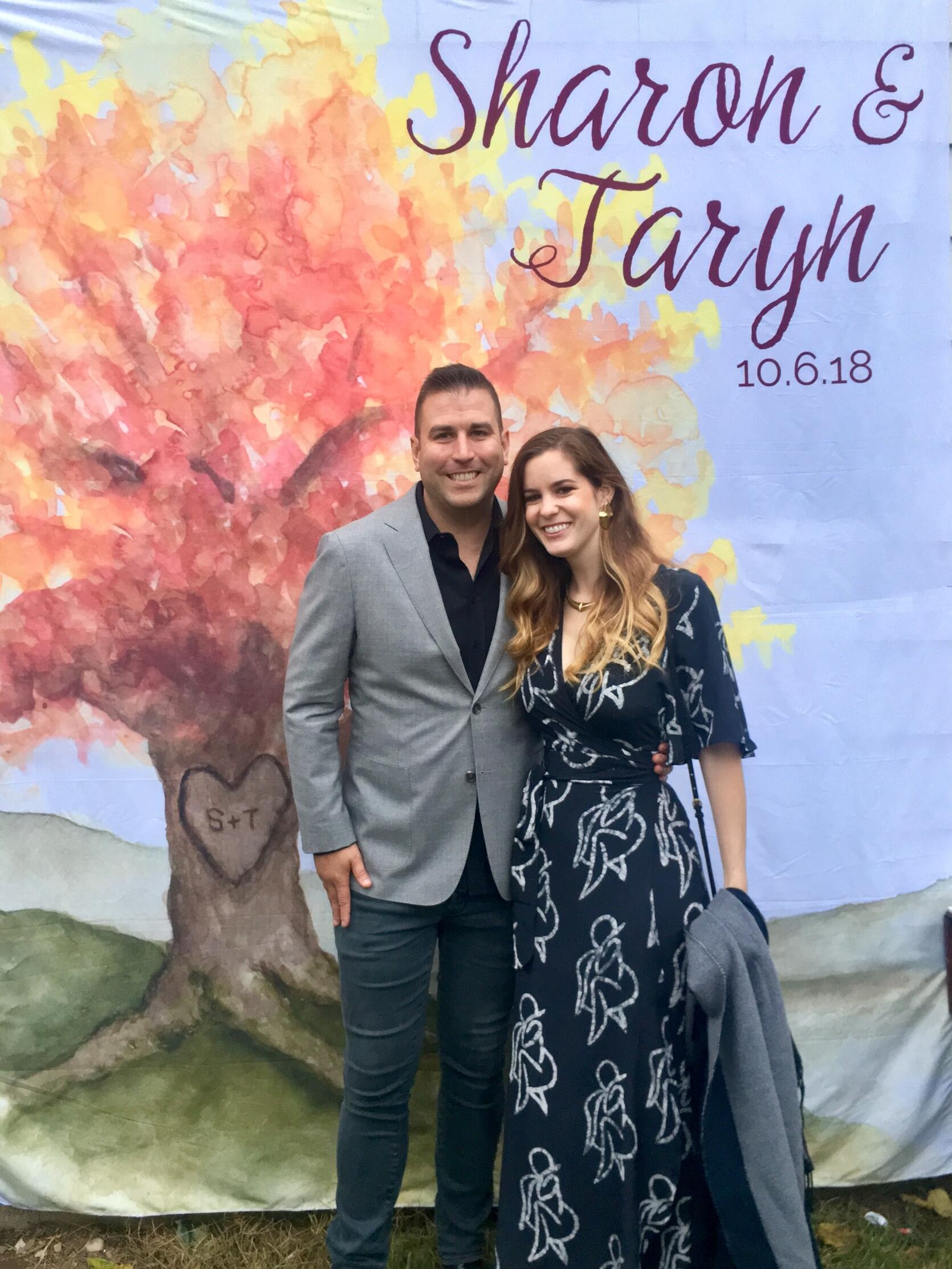 First wedding together and also our One Month Anniversary. Chris asked Andrea to be his girlfriend on the way to this wedding!