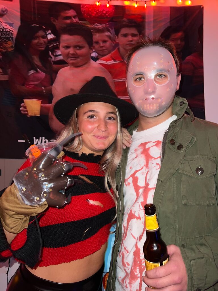 Freddy vs. Jason for Halloween this year!