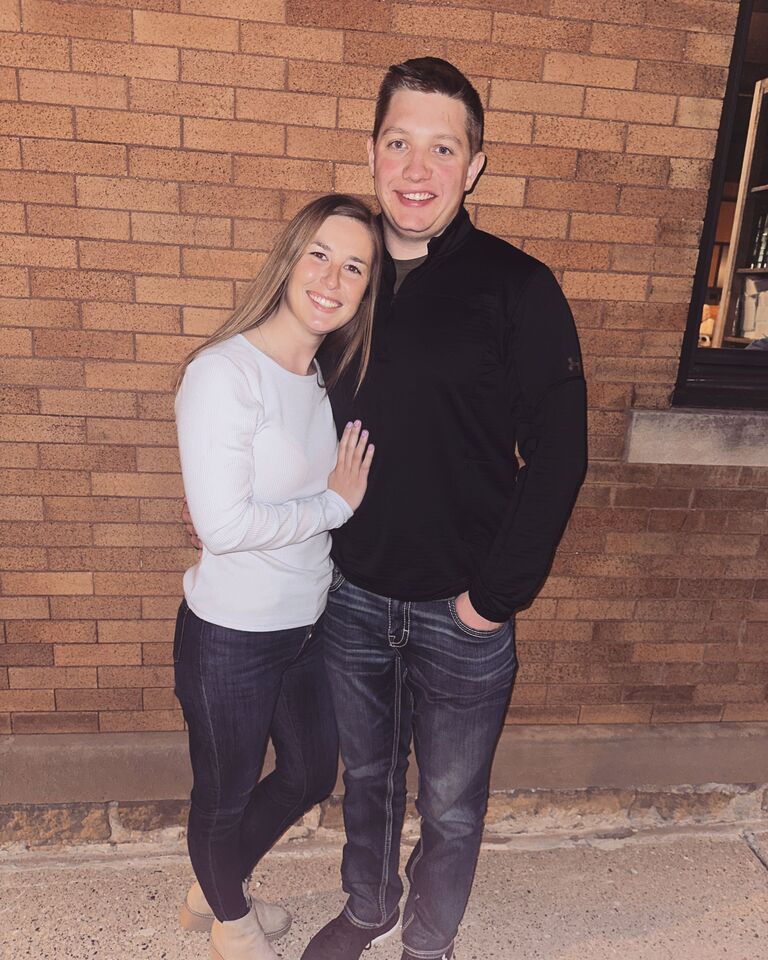 Our first date! Salvatore's in Sun Prairie, WI