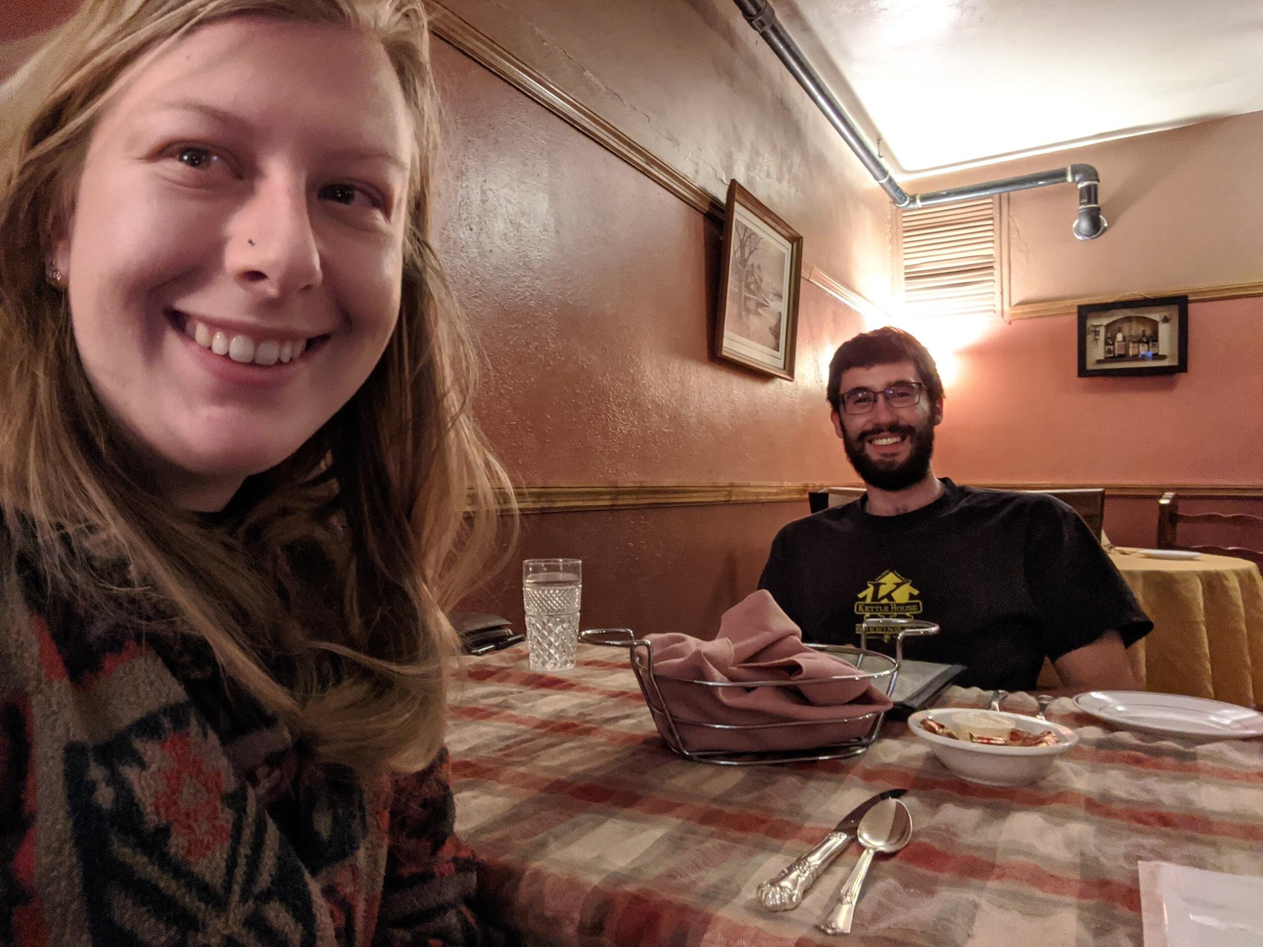 Andy and Haley started dating after seven months on the road