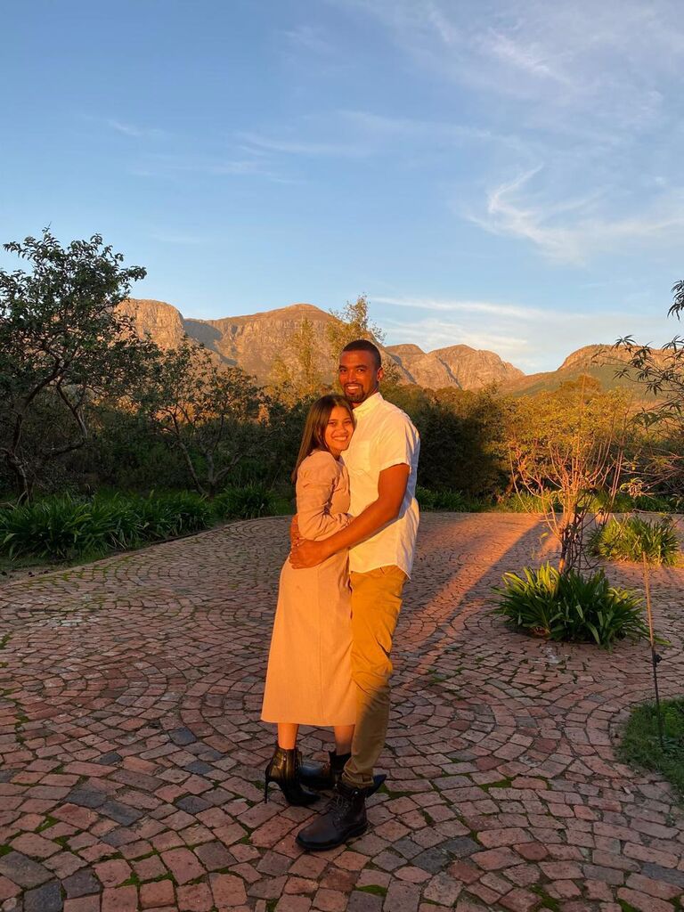 Our first time attending a baby shower together. 