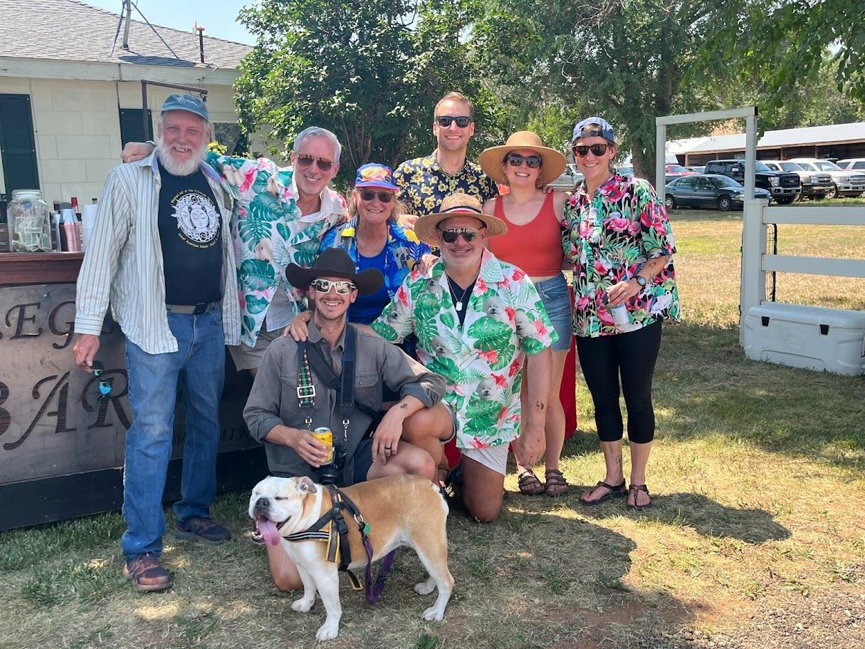 Family reunion in Douglas, WY for the 150th Anniversary of the Fitzhugh Ranch
