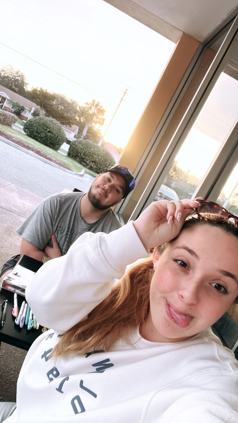 First official wedding planning session @ starbucks