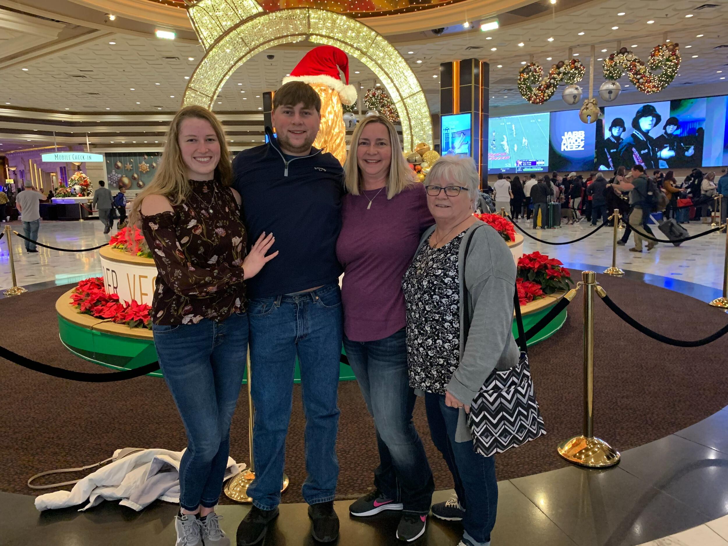 Las Vegas for T's Birthday! What a fun trip celebrating him!