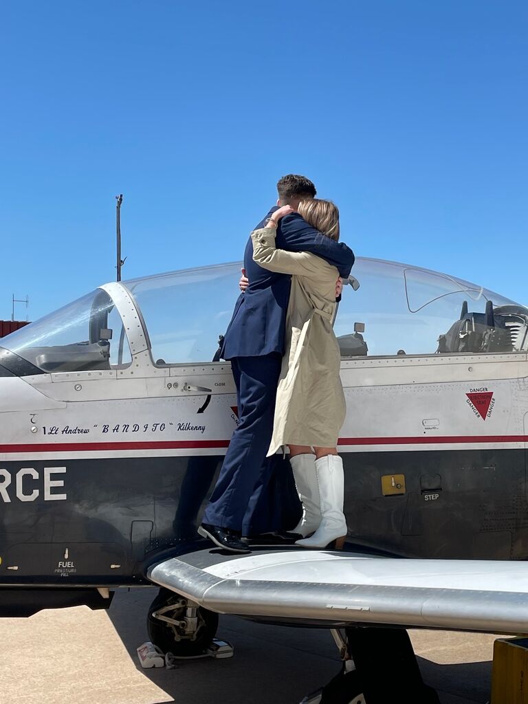 Charlie graduates pilot training and officially becomes an Air Force Pilot.  Off to another place in Oklahoma to learn the C-17.