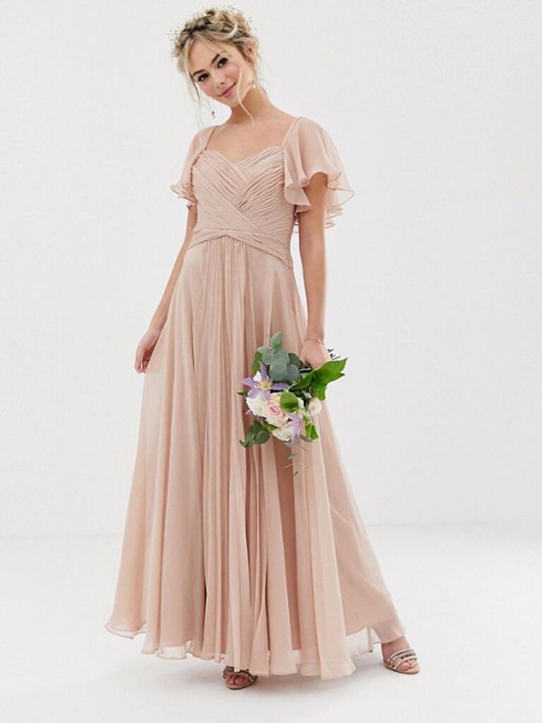 casual long bridesmaid dresses