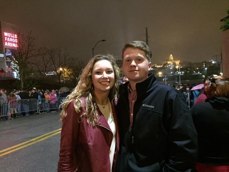 First concert together - Garth Brooks! 