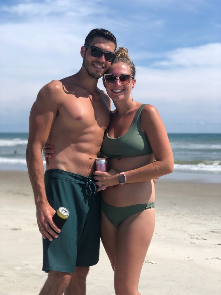 Nick survived his first vacation with Hannah's family in Emerald Isle!