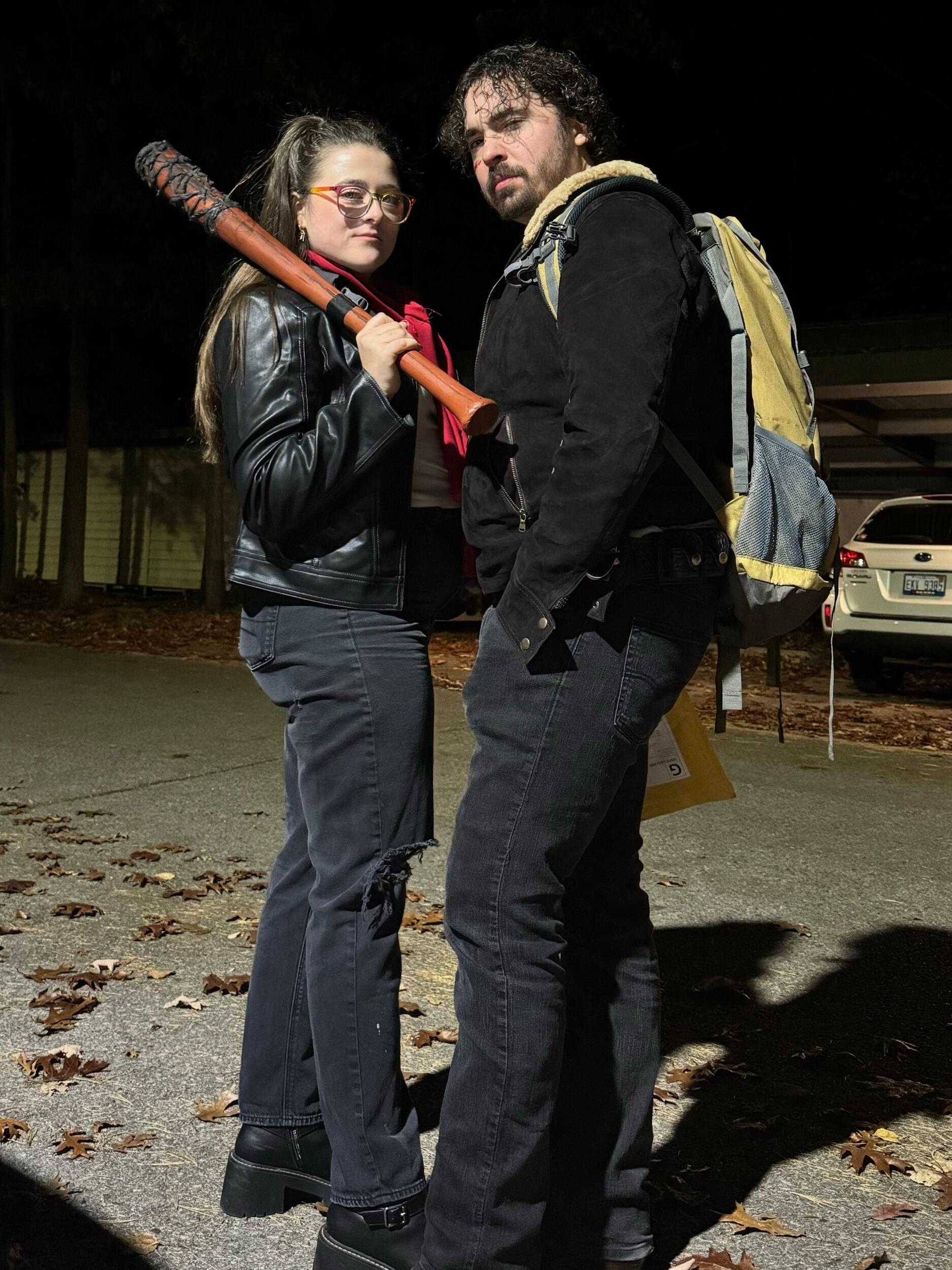 Rick and Negan costume 🎃