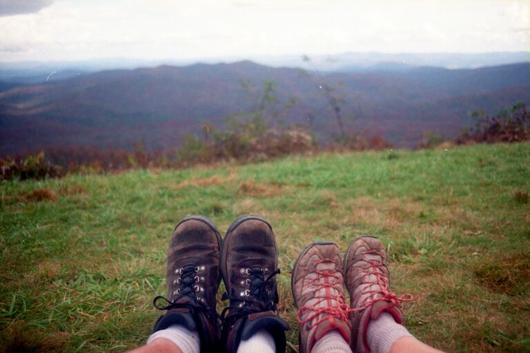 Our first family vacay (in Pisgah National Forest in North Carolina!)