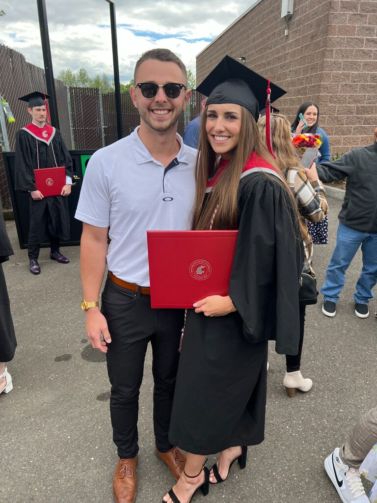 Madi graduates from Washington State University with a BA in Human Biology and minors in Psychology and Anthropology.