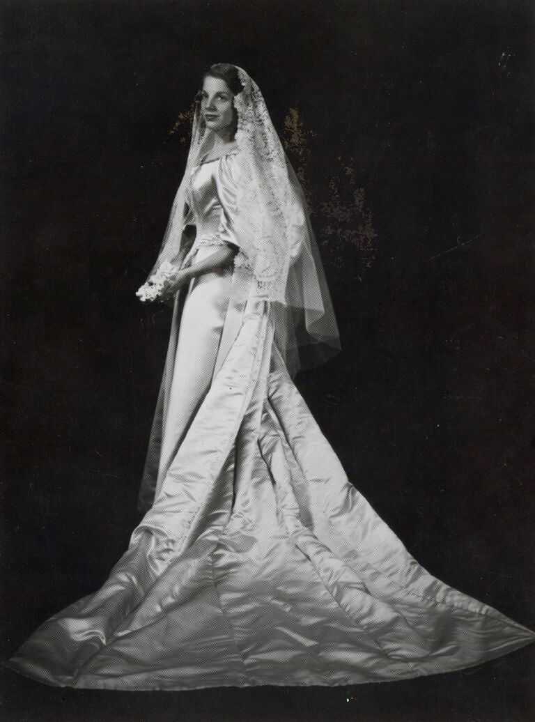 old wedding dress