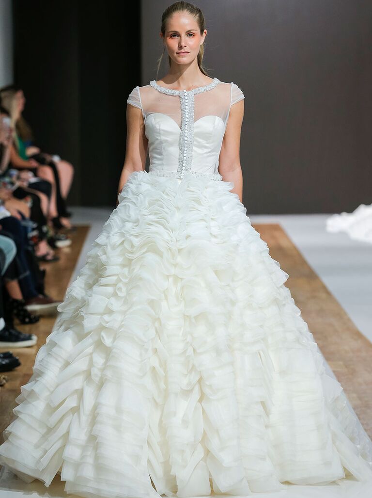 Mark Zunino Fall 2018 Collection: Bridal Fashion Week Photos