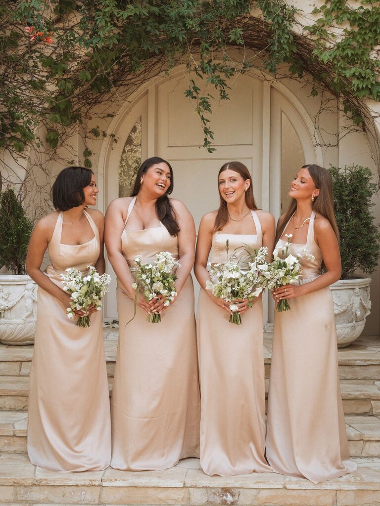 Selling BHLDN sleeveless chiffon bridesmaid dress