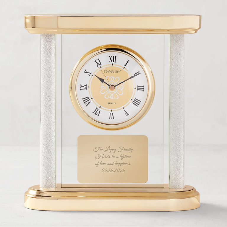 Things Remembered column clock