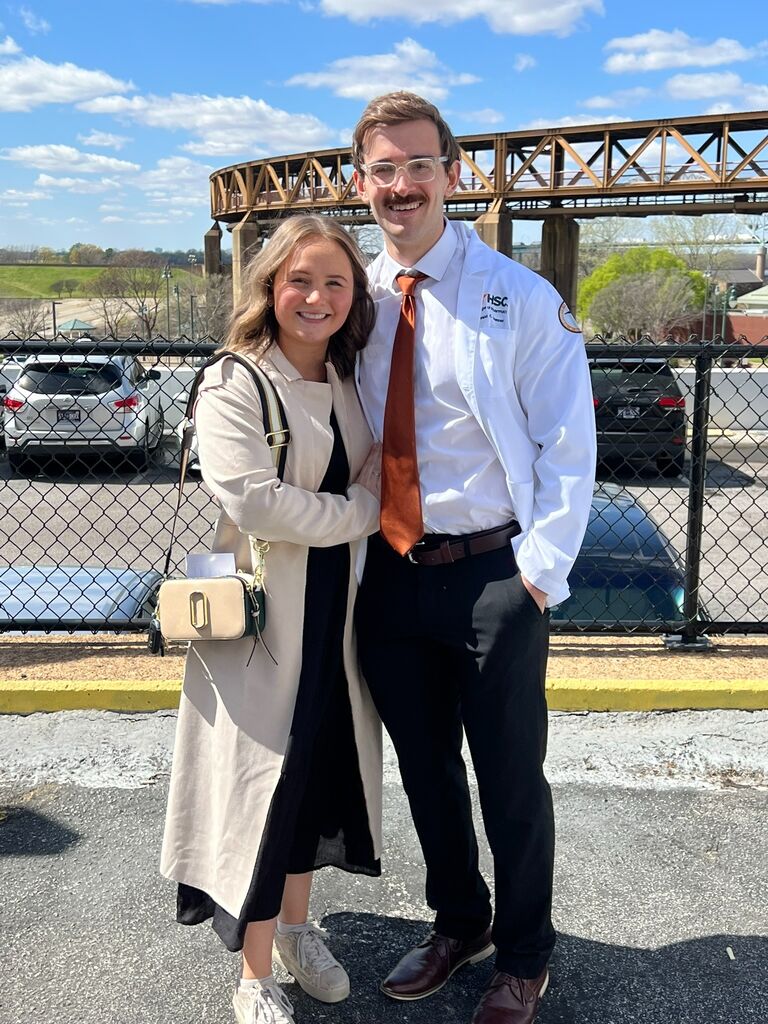 Daniel's pharmacy white coat ceremony