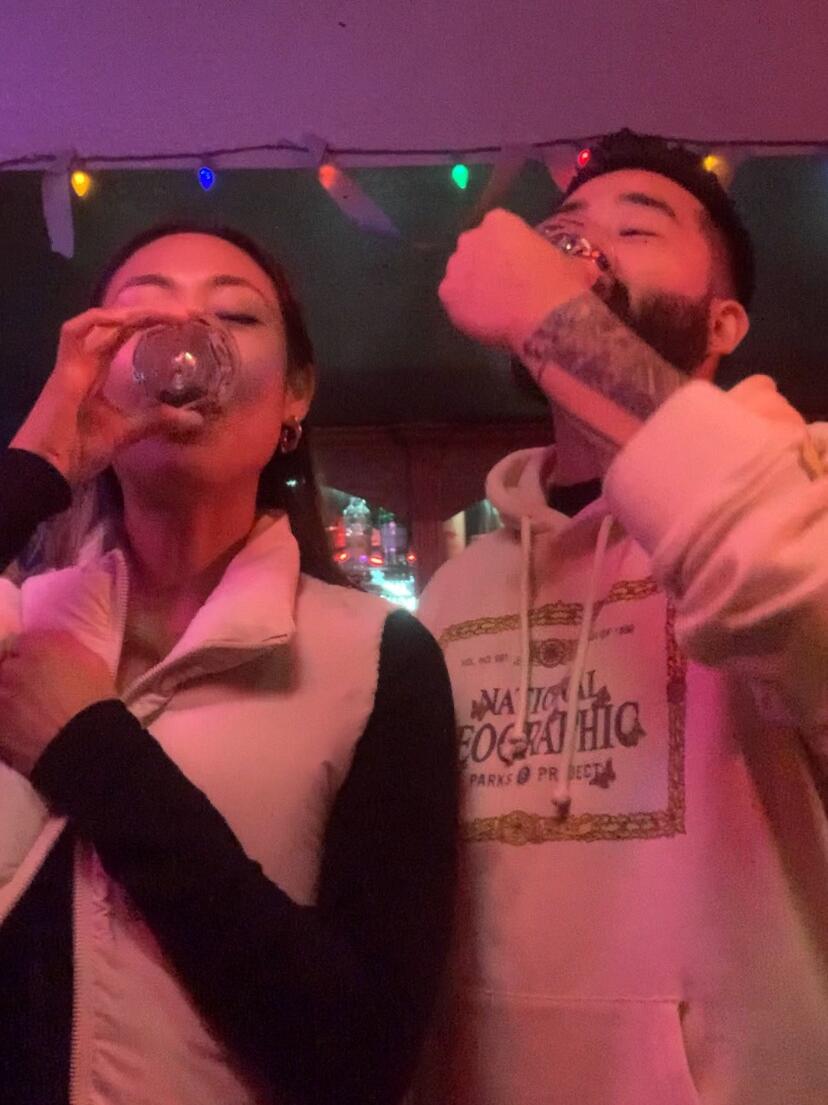 ...more nights of drinking....