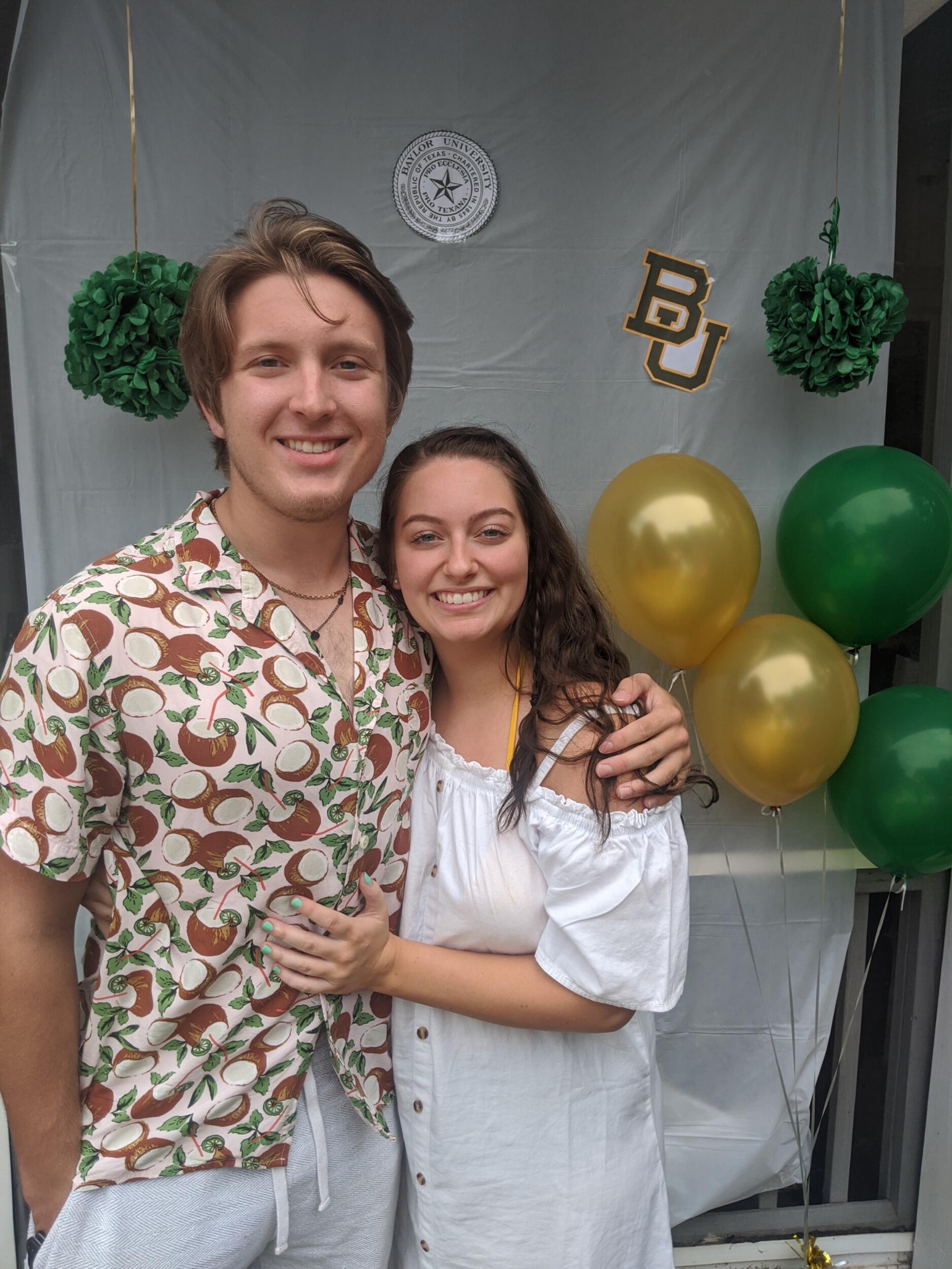 Paige's graduation party.