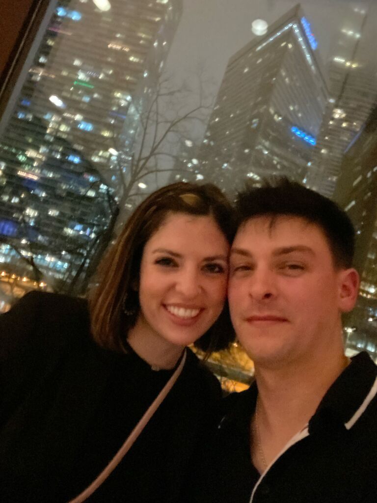 Date night in downtown Chicago. 