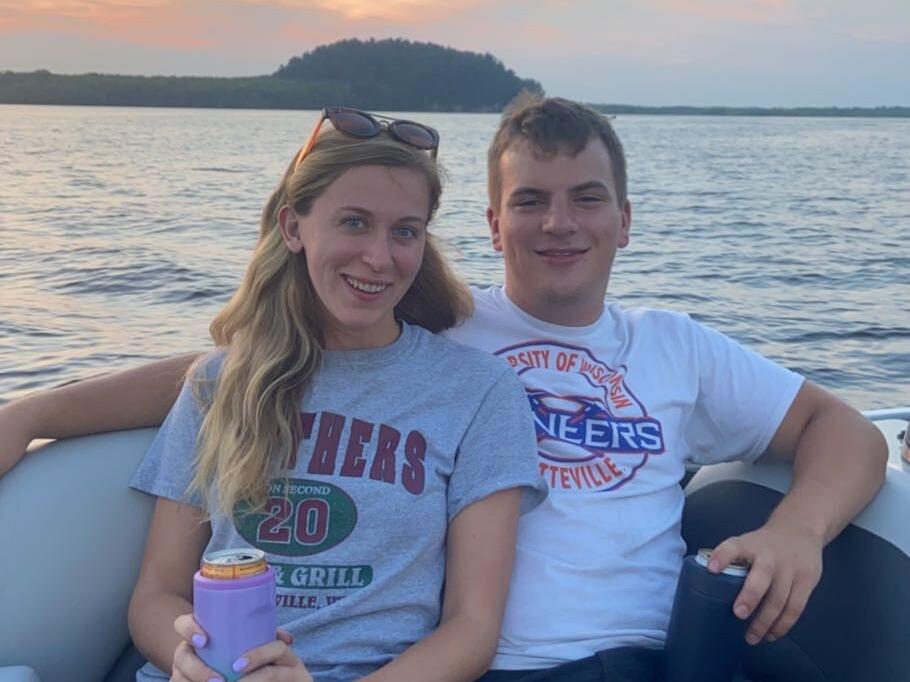 After taking about a month to get to know each other better, we became official!