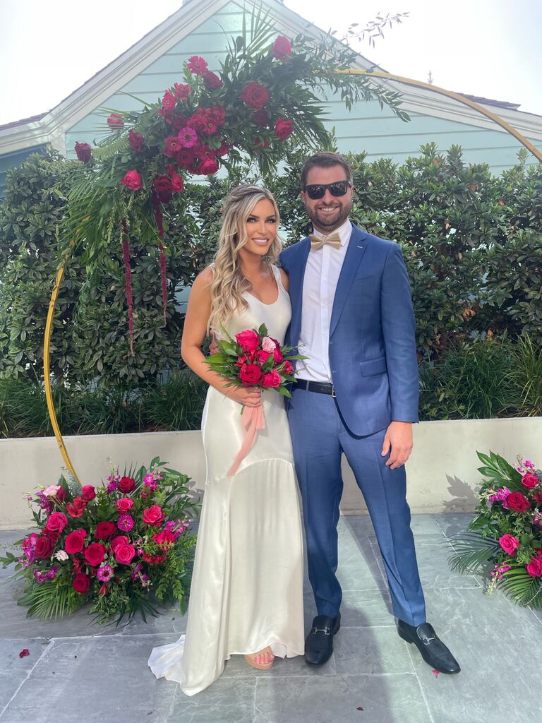 Natalie brought Chris as her date to her sister's wedding. They had only been dating for a few weeks!