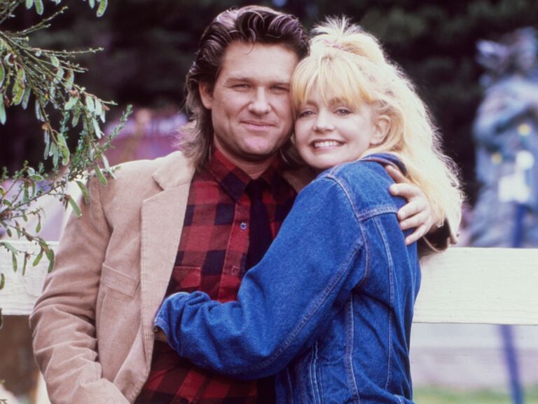 Kurt Russell and Goldie Hawn in 1987