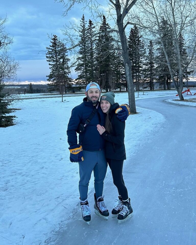 NYE skating in Calgary