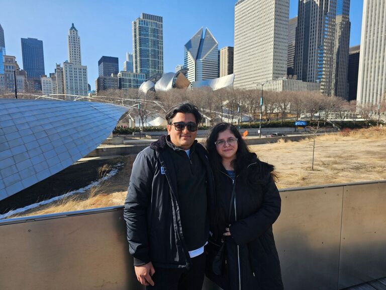 Our winter in Chicago's iconic skyline