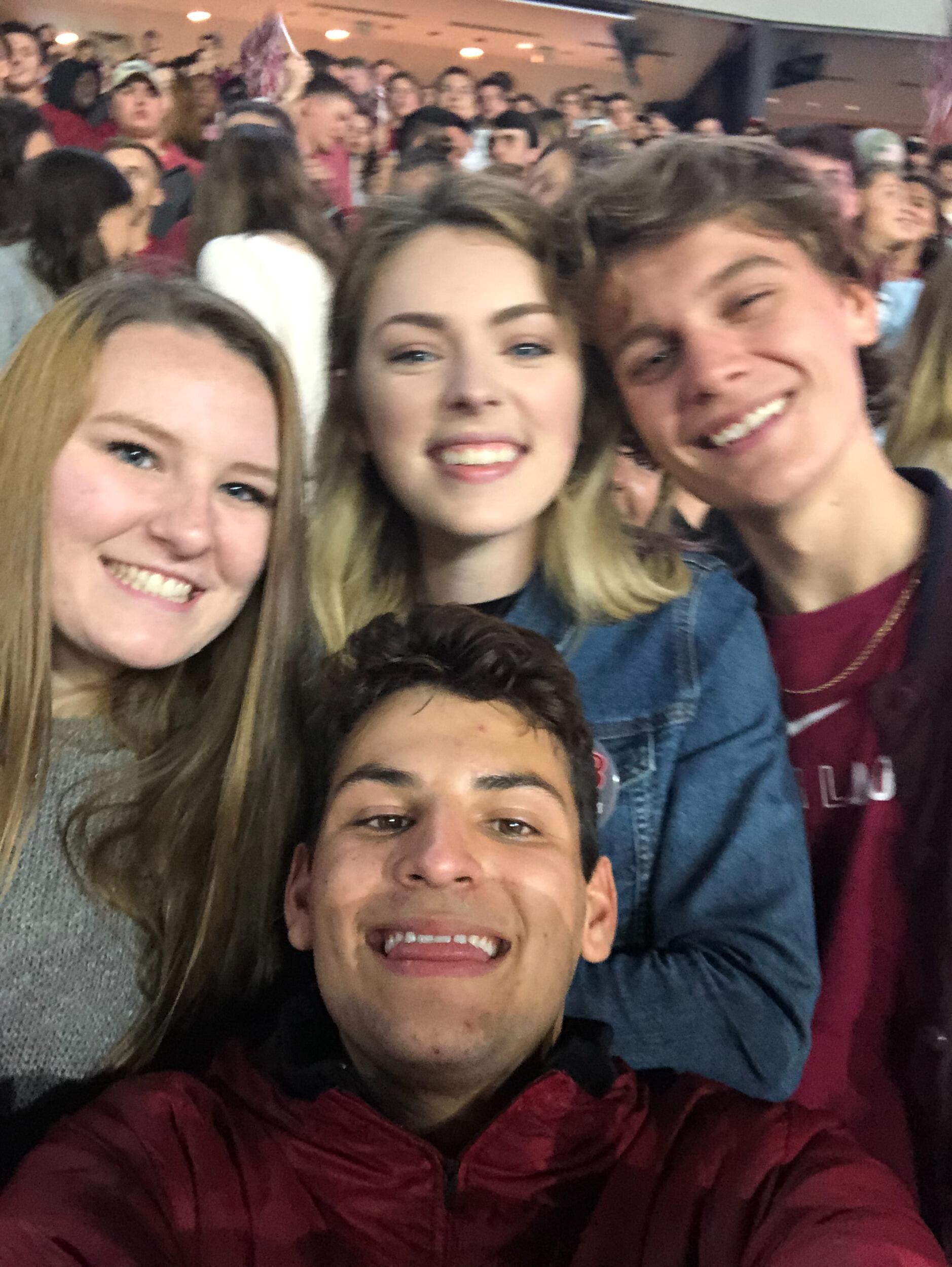 Third Saturday in October. Alabama vs Tennessee Football Game. Brett and Madison's first football game together.